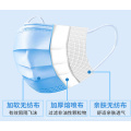 Three-Layer Disposable Mask with Melt Blown Cloth Anti-Virus Protection Dust-Proof and Breathable Masks